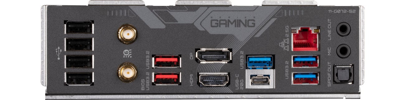 Gigabyte Z790 GAMING X AX Porty