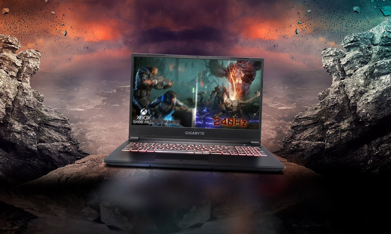 Odświeżanie 240 Hz i procesor Intel Core dziesiątej generacji