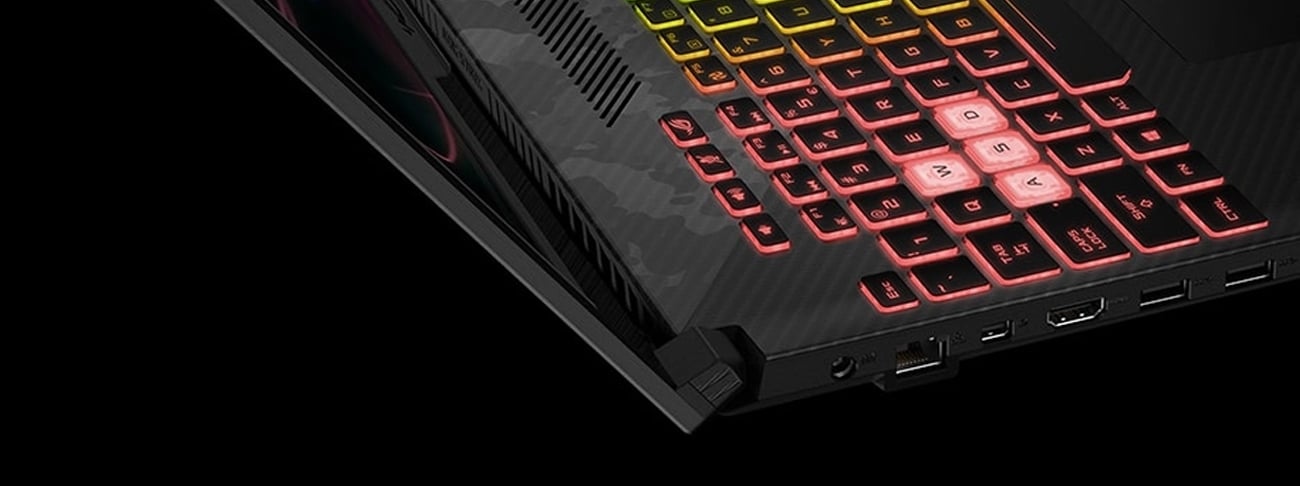 ASUS ROG Strix SCAR II precyzja klawiatura HyperStrike