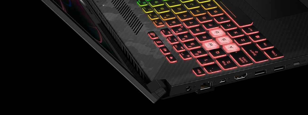ASUS ROG Strix SCAR II precyzja klawiatura HyperStrike