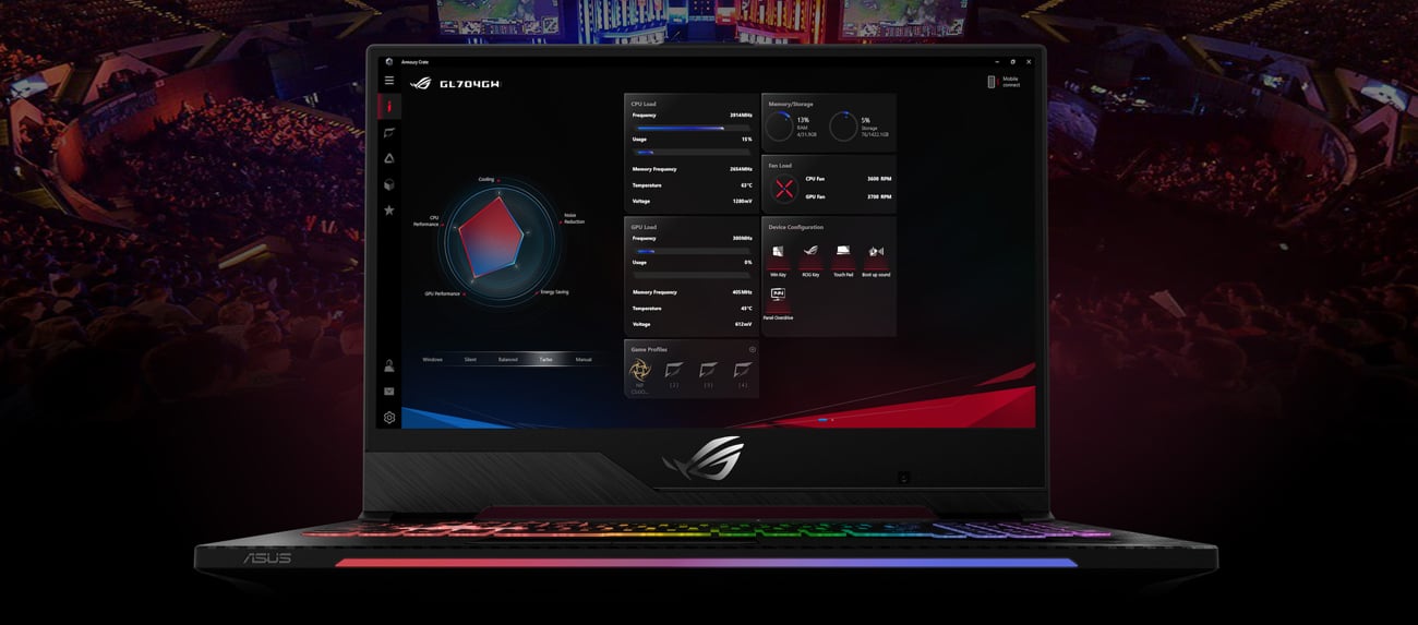 ASUS ROG Strix SCAR II Armoury Crate
