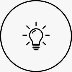ikona oświetlenie led