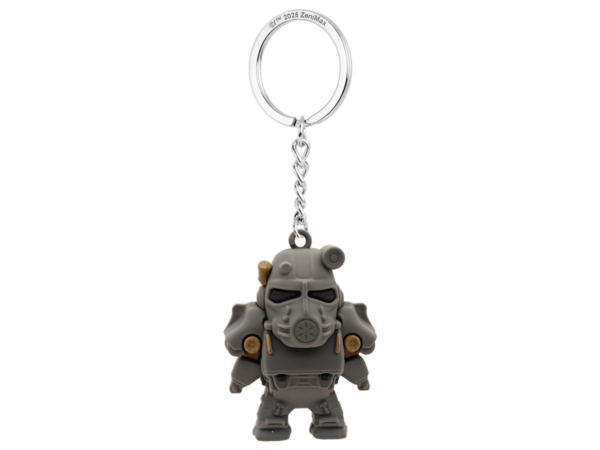Brelok 3D Good Loot Fallout T-60 - Widok od przodu