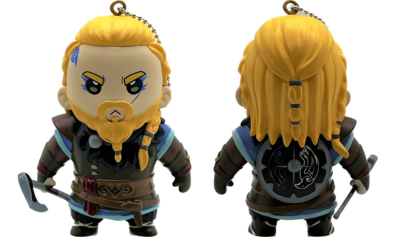Wisząca figurka Good Loot Assassin's Creed - Eivor - Widok od przodu i od tyłu