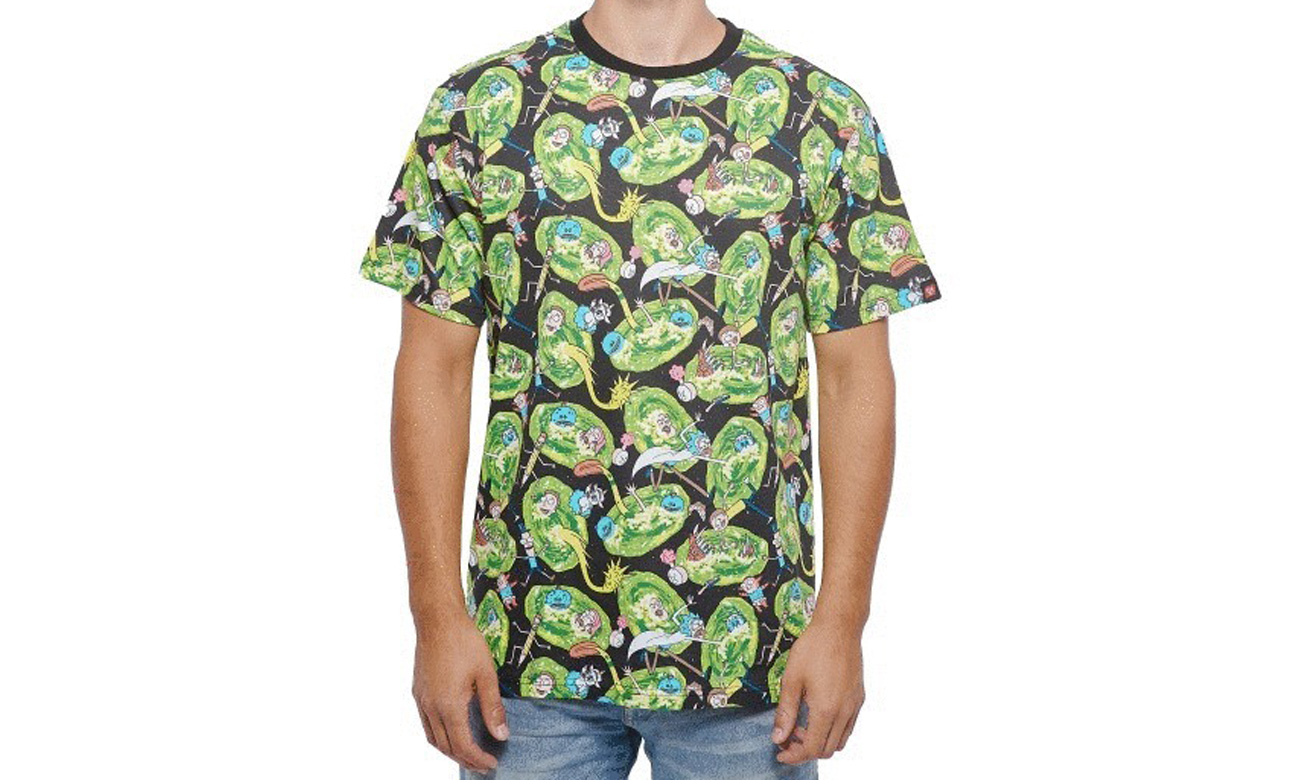 Koszulka Good Loot Rick and Morty ''Patern'' - rozmiar M