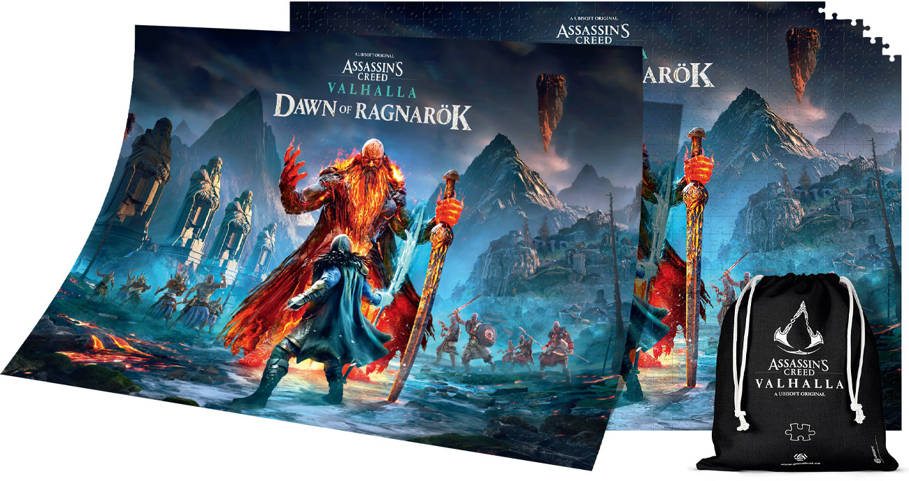 Puzzle Good Loot Assassin's Creed Valhalla: Dawn of Ragnarok - Zawartość zestawu
