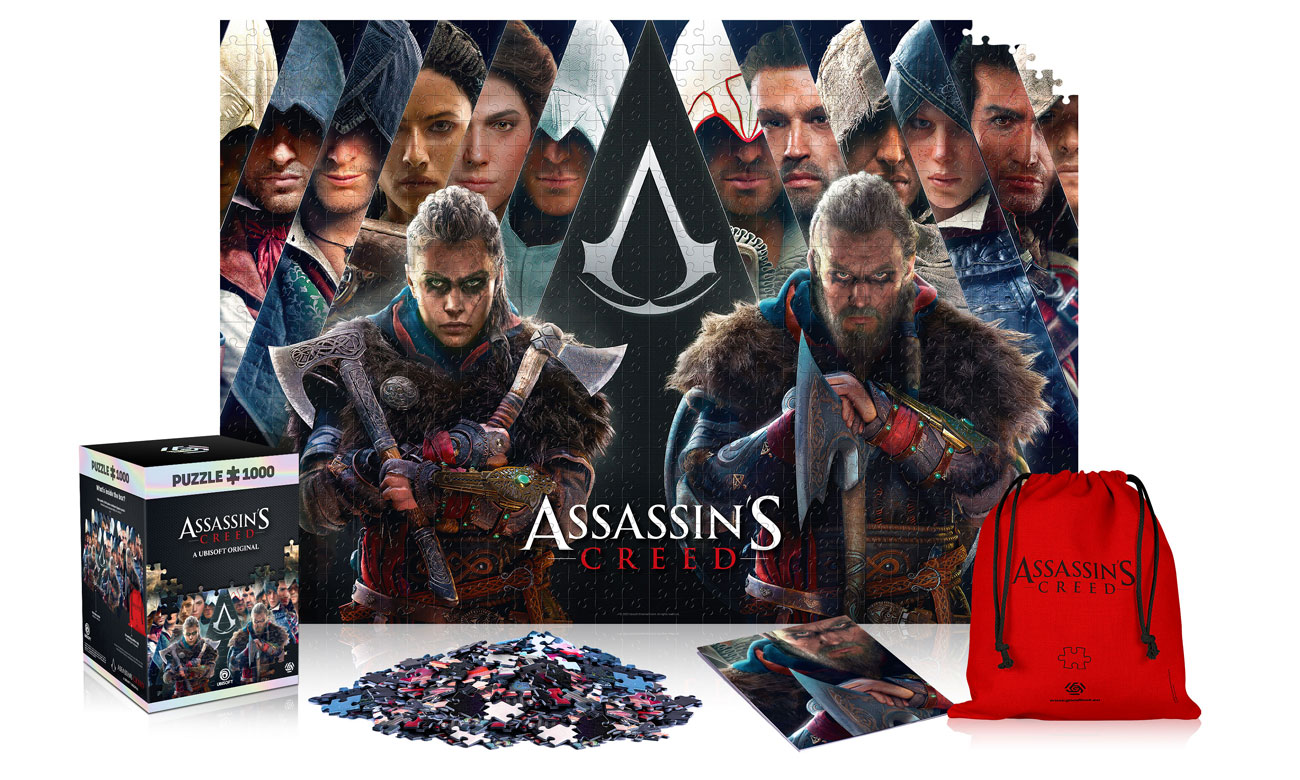 Puzzle Good Loot Assassin's Creed Legacy - Zawartość zestawu