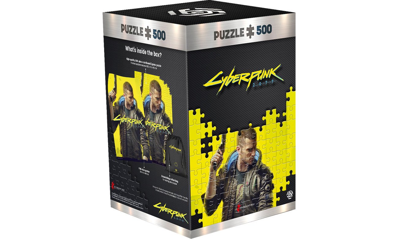 Good Loot Cyberpunk 2077: Keyart Male V Puzzles 500 - Puzzle Z Gier ...