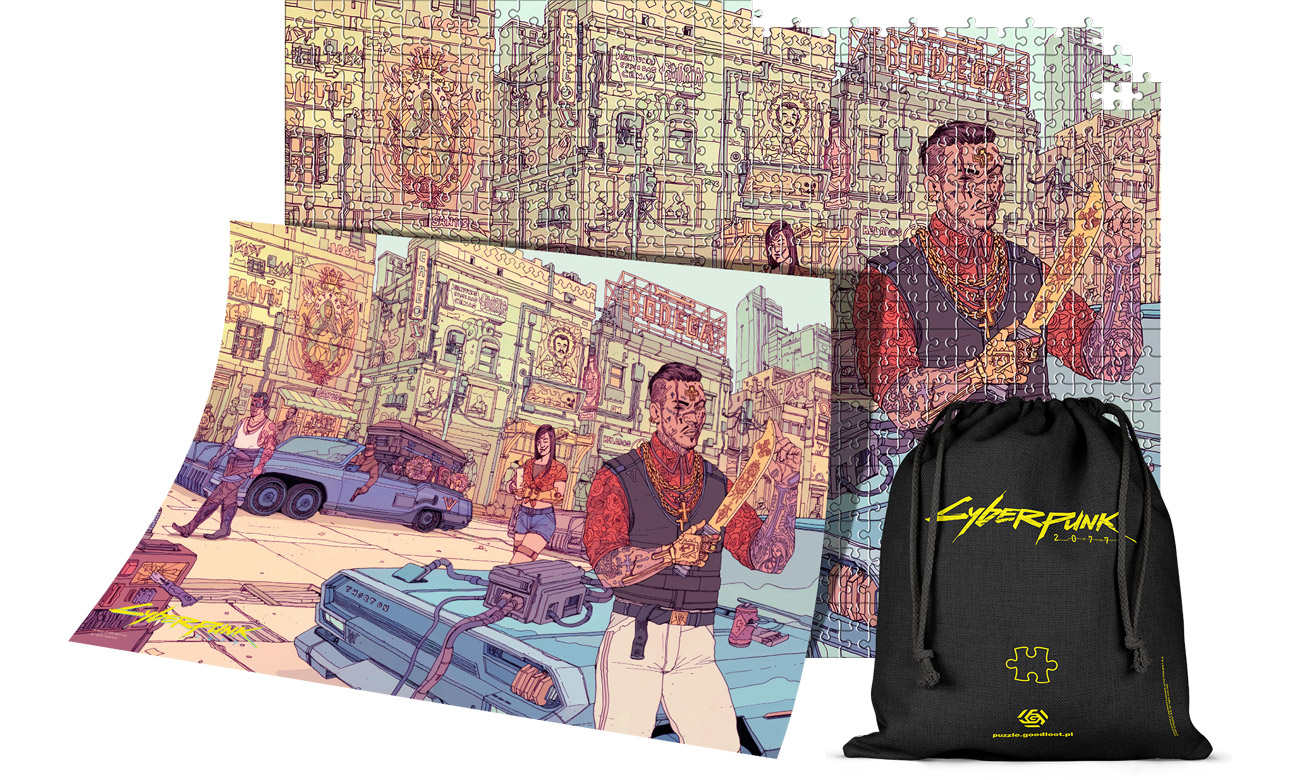 Puzzle Good Loot Cyberpunk 2077 - Valentinos