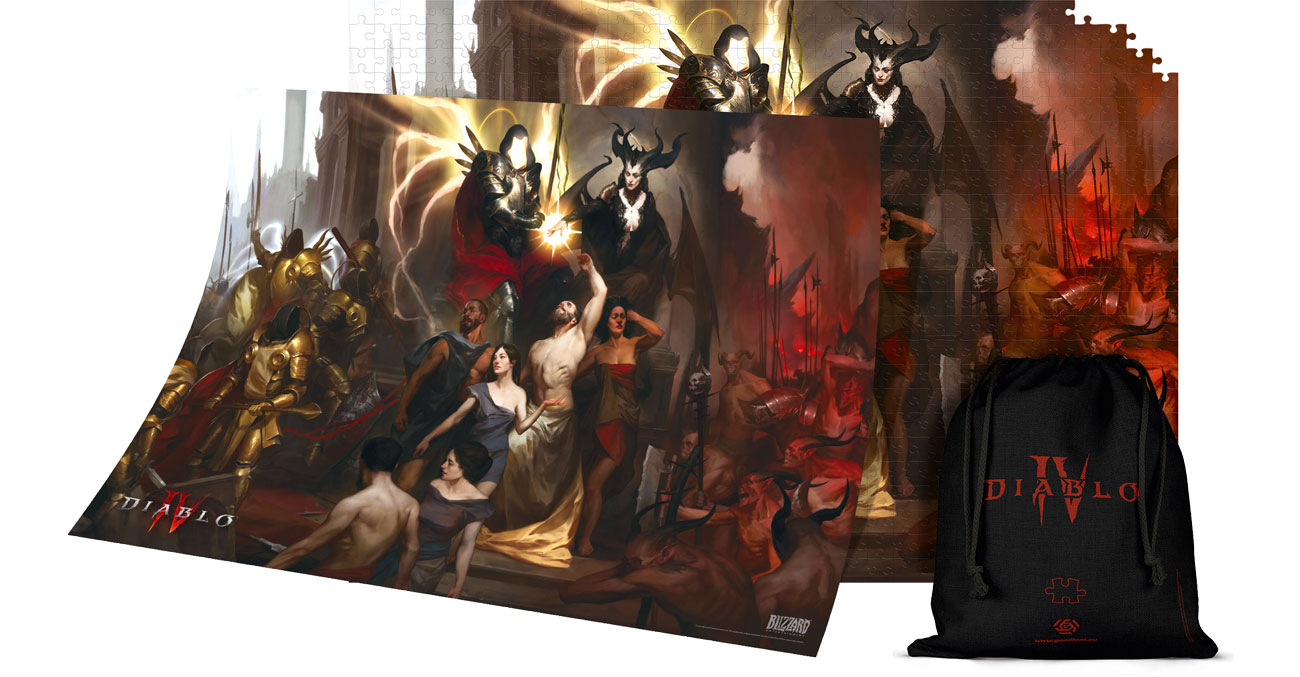 Diablo IV: Birth of Nephalem Puzzle 1000 Zestaw