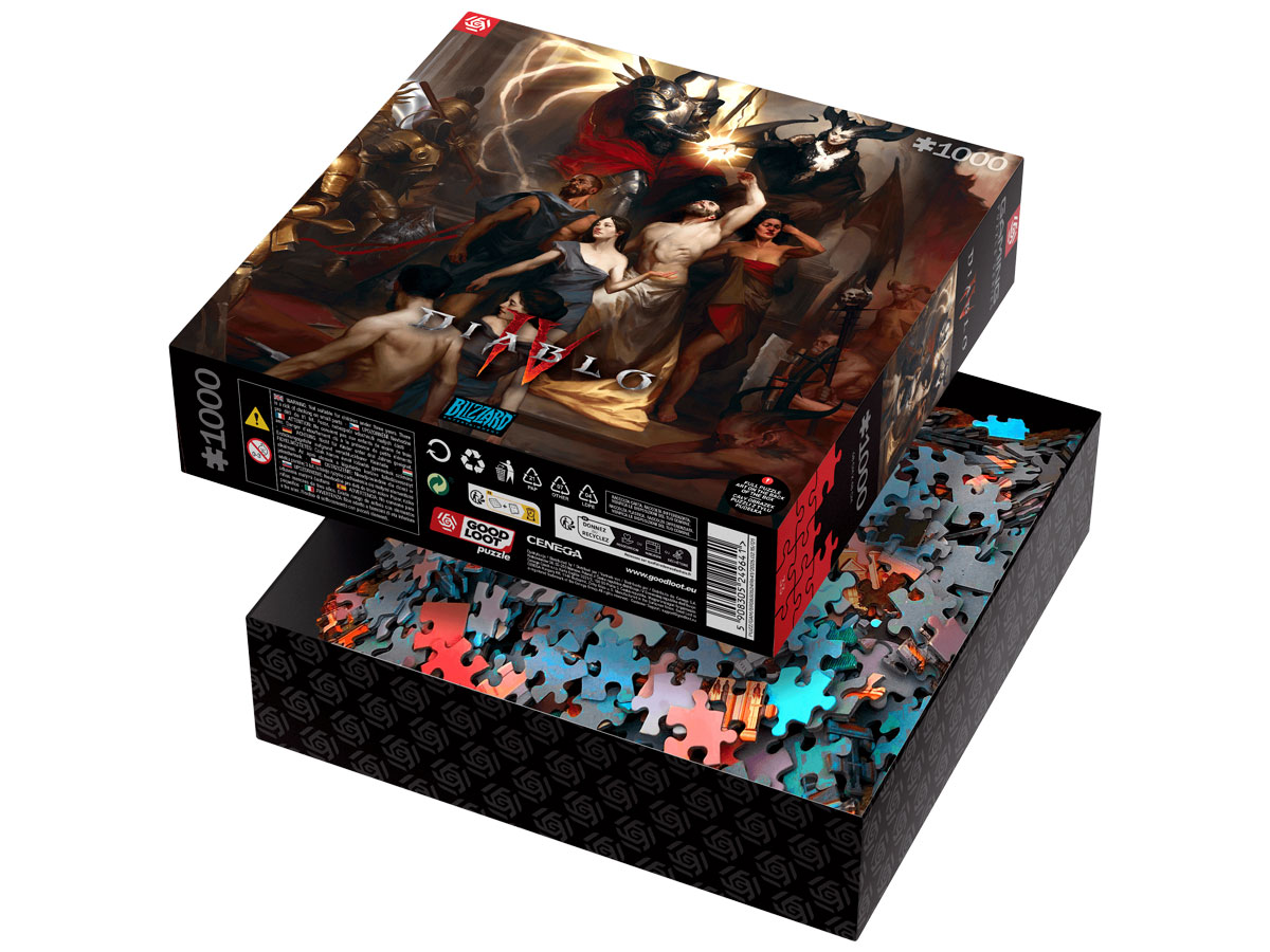Gaming Puzzle: Diablo IV – Birth of Nephalem - Otwarte pudełko
