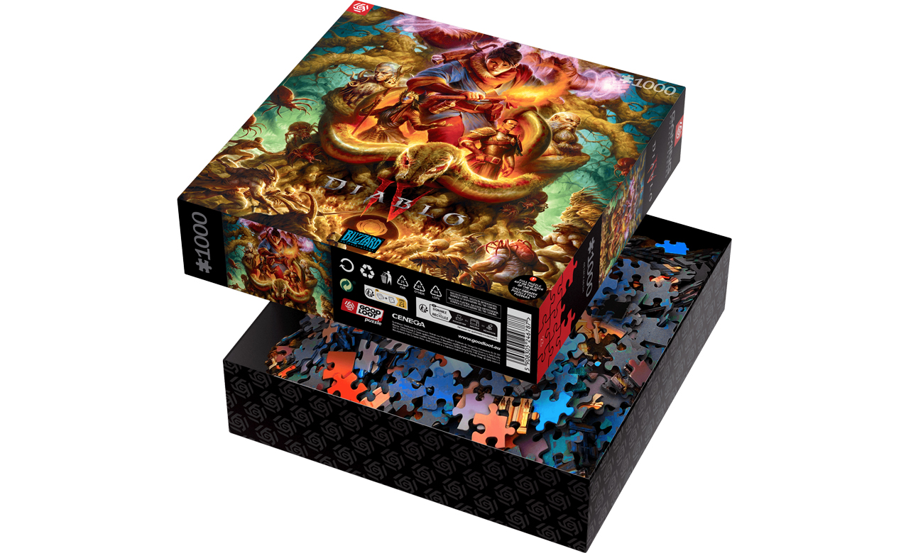 Puzzle Gaming: Diablo IV: Horadrim - Otwarte opakowanie