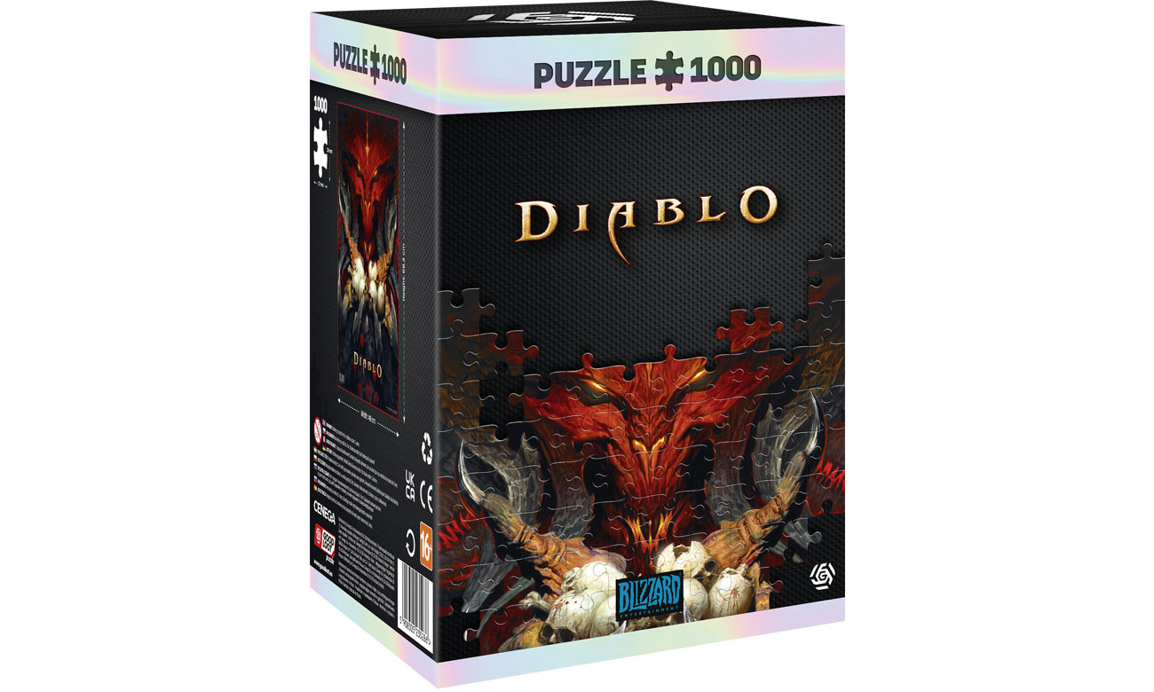 Diablo: Lord of Terror Puzzle 1000 Pudełko