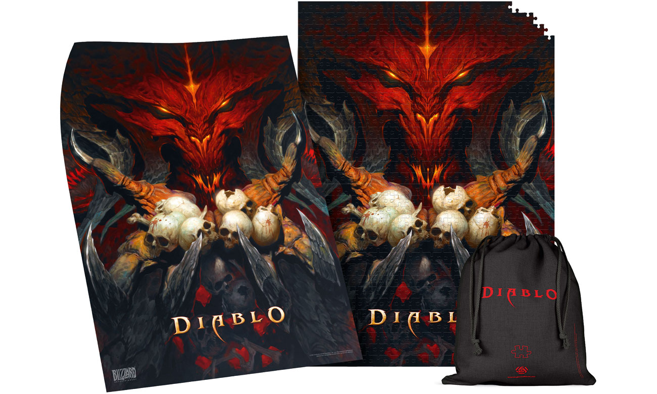 Diablo: Lord of Terror Puzzle 1000 Zestaw