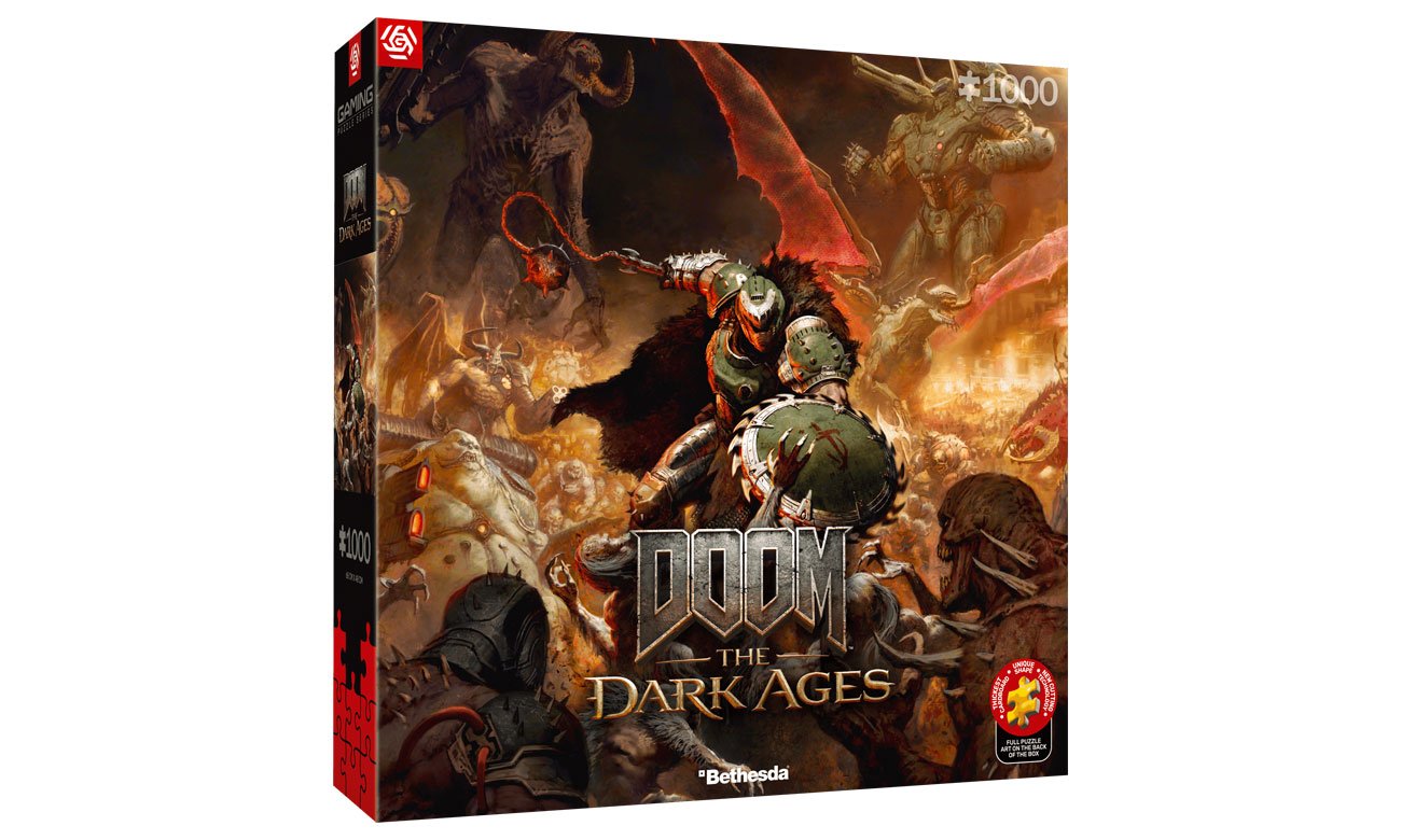 Gaming Puzzle: Doom The Dark Ages – Slayer's Rage - Widok ogólny opakowania
