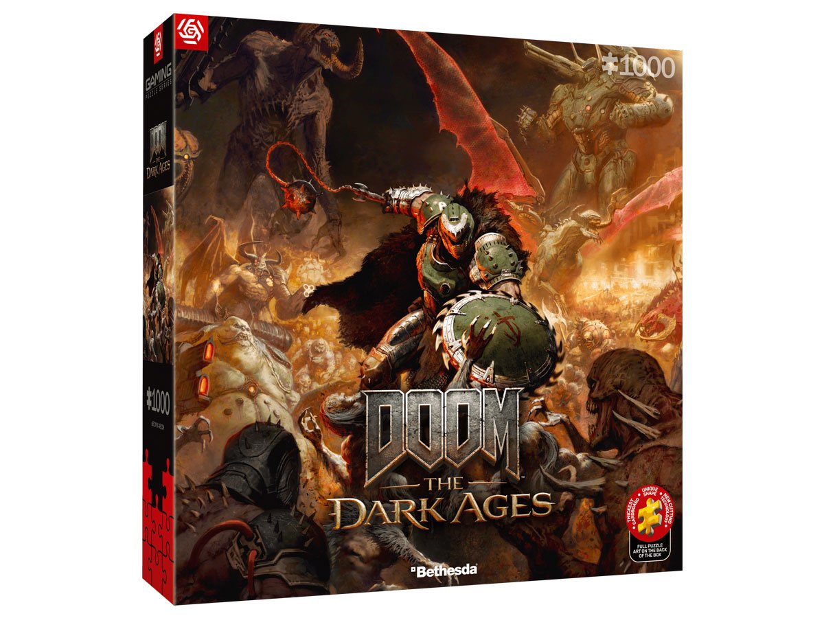 Gaming Puzzle: Doom The Dark Ages – Slayer's Rage - Widok ogólny opakowania