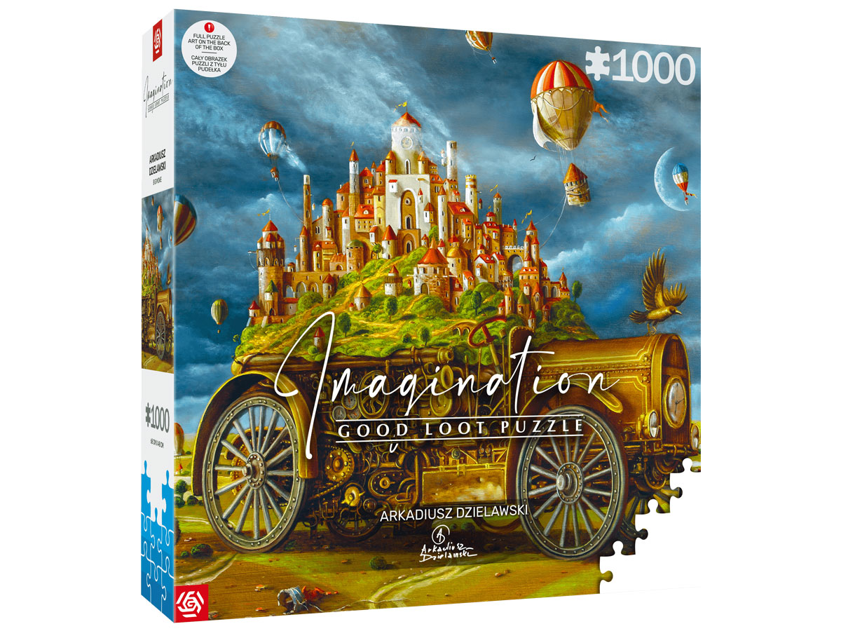 Imagination Puzzle: Arkadiusz Dzielawski Wielka Przeprowadzka - Widok ogólny opakowania