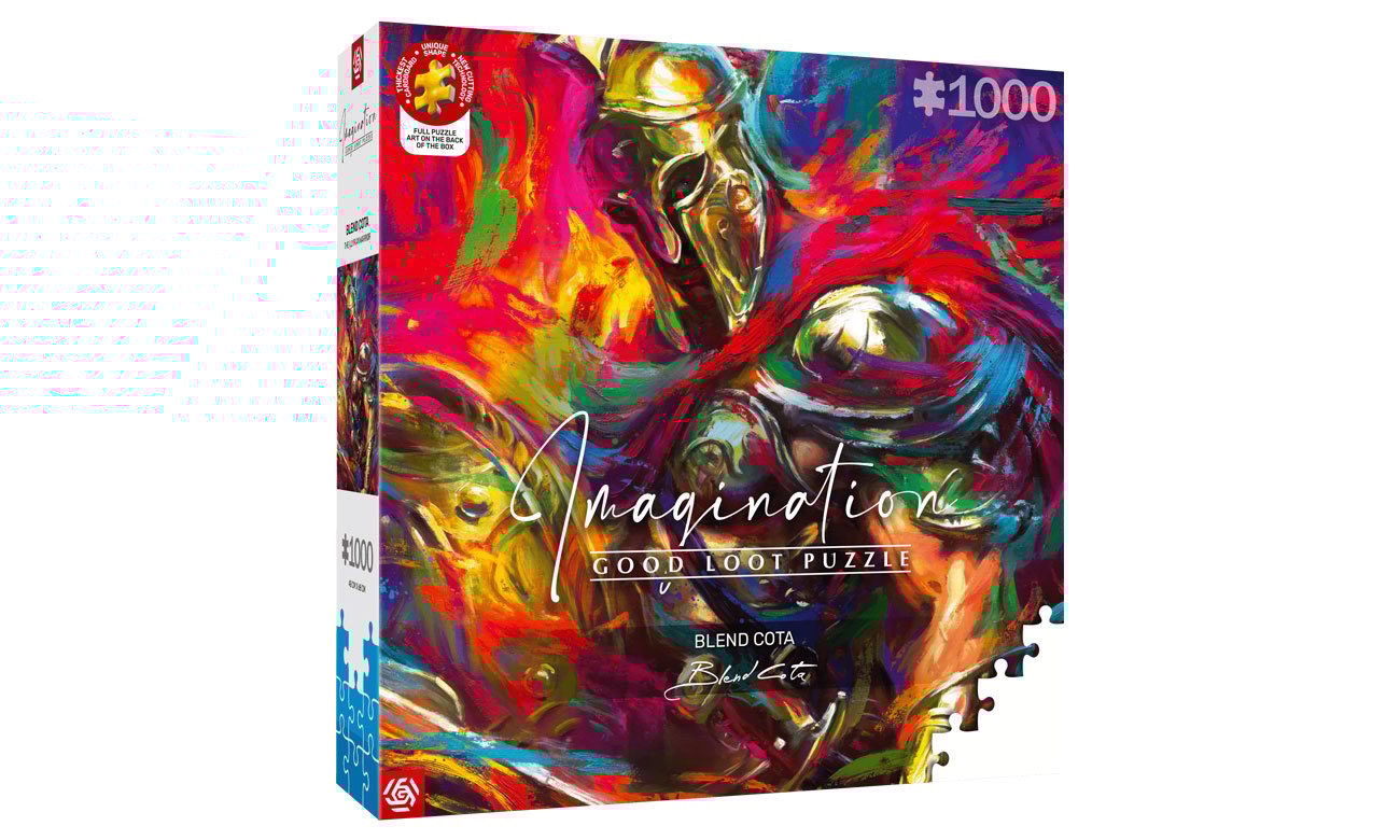 Imagination Puzzle: Blend Cota – Ilyryjski Wojownik - Widok ogólny opakowania