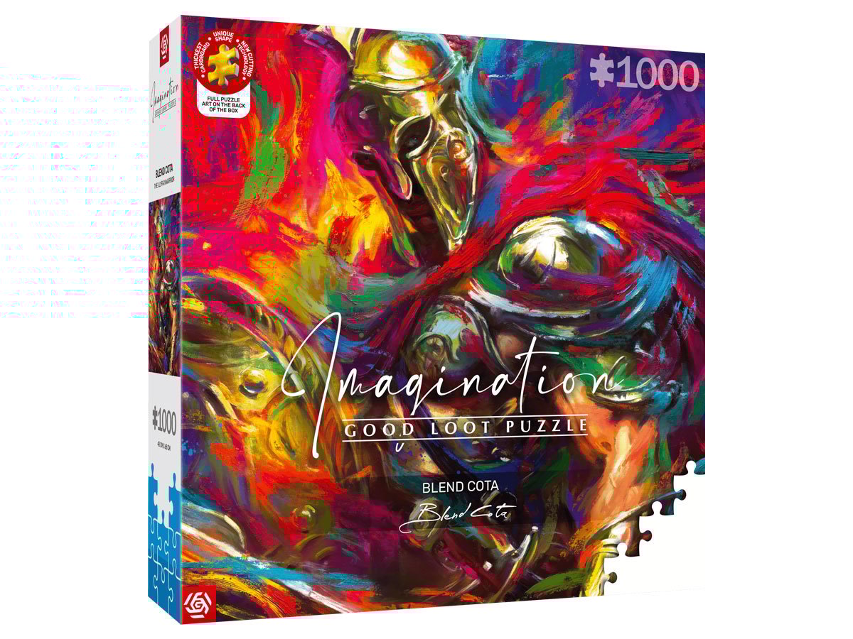 Imagination Puzzle: Blend Cota – Ilyryjski Wojownik - Widok ogólny opakowania