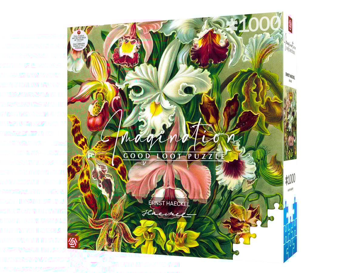 Puzzle GOOD LOOT Imagination: Ernst Haeckel - Orchidea - Opakowanie pod kątem