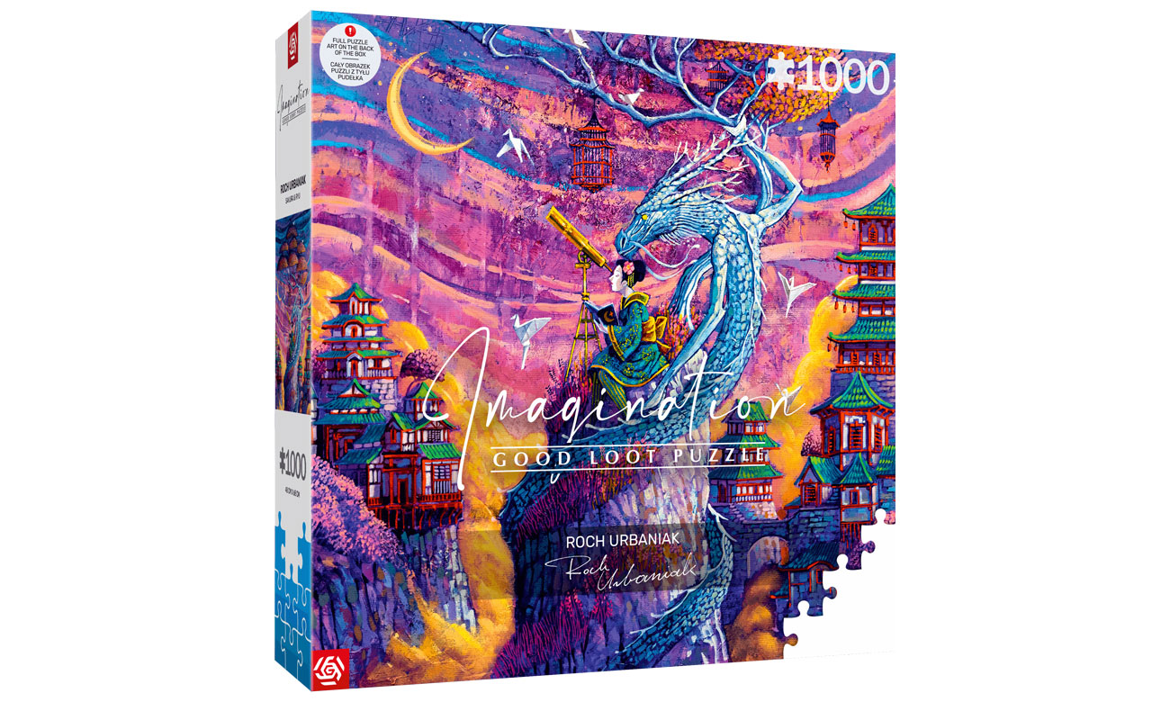 Imagination Puzzle: Roch Urbaniak – Sakura i Ryu - Widok ogólny opakowania
