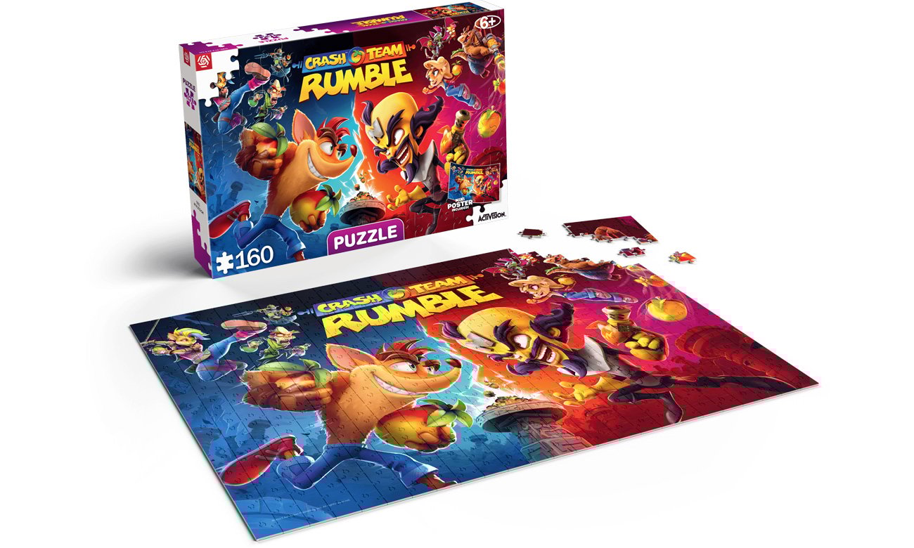 Puzzle Good Loot Kids: Crash Team Rumble - Widok ogólny