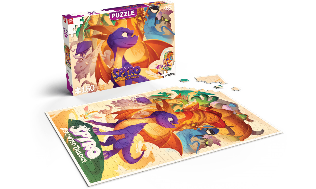 Puzzle Good Loot Kids: Spyro Reignited Trilogy: Heroes - Widok ogólny