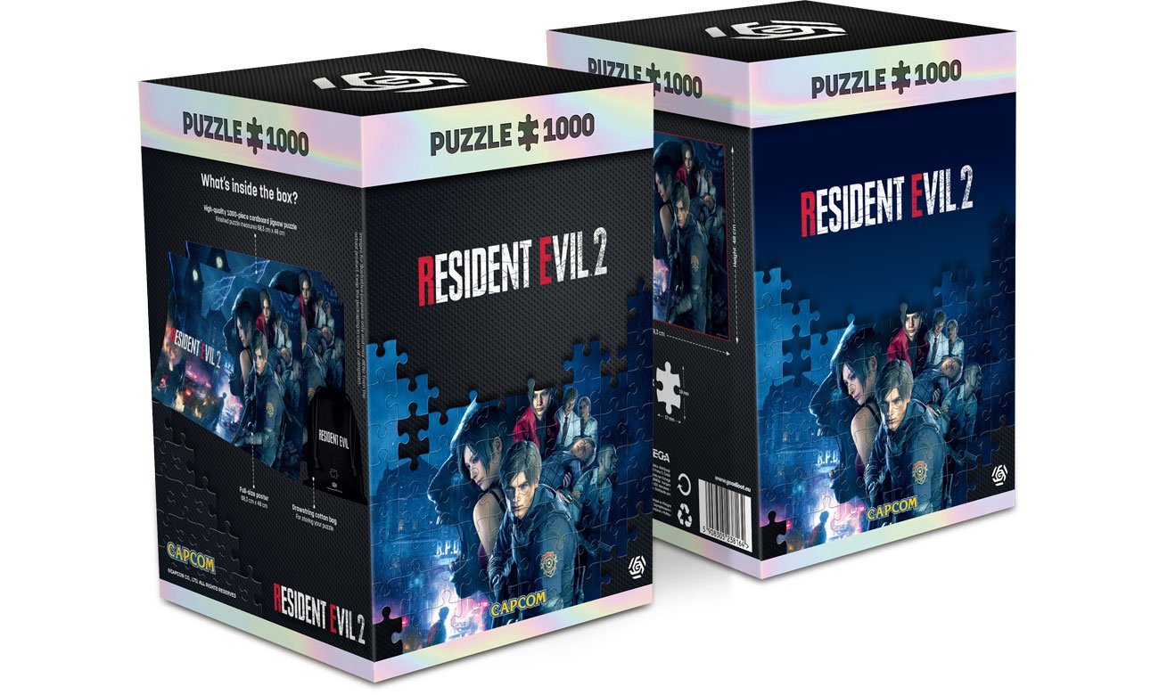 Puzzle Good Loot Resident Evil 2: Racoon City - Cechy puzzli