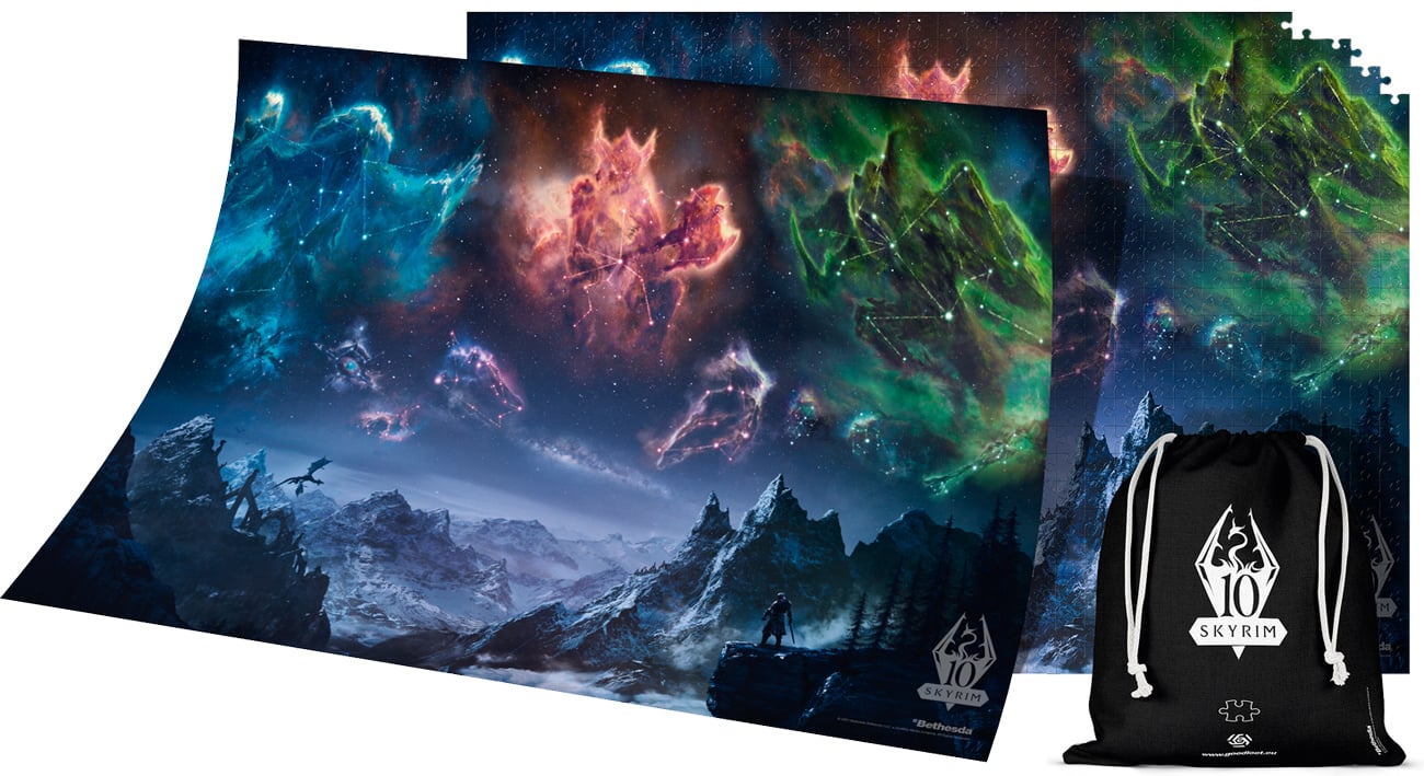 Puzzle Good Loot Skyrim 10th Anniversary