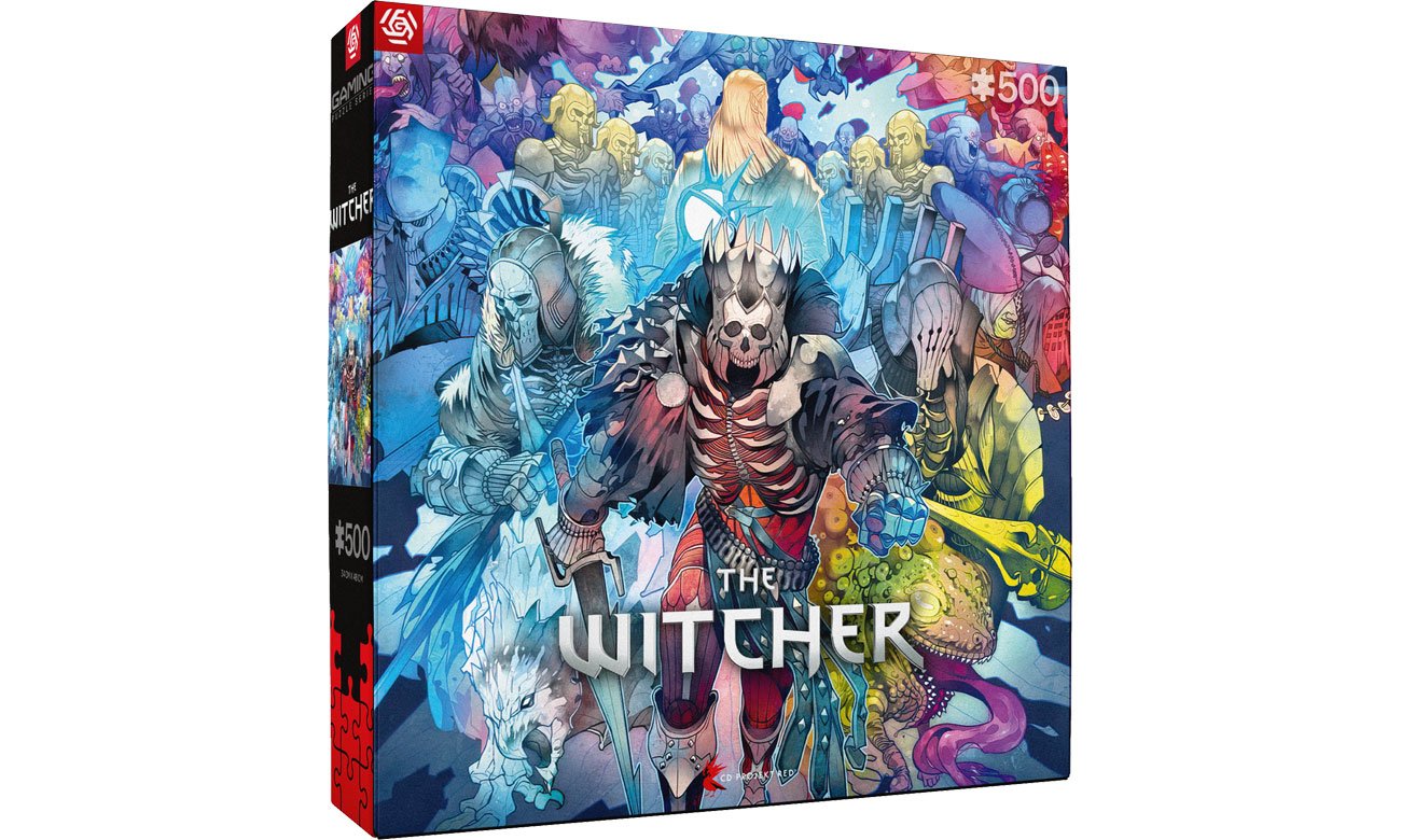The Witcher (Wiedźmin): Monster Faction Puzzles 500 Pudełko