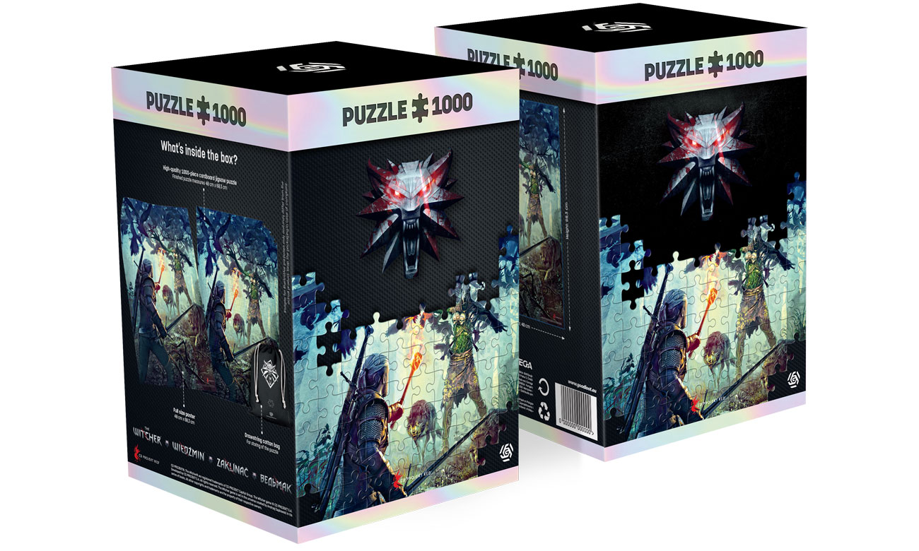 Puzzle Good Loot The Witcher (Wiedźmin): Leshen - Opakowanie