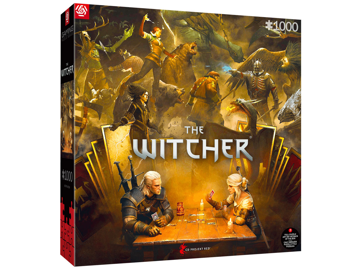 Gaming Puzzle: The Witcher (Wiedźmin) – Playing Gwent - Widok ogólny opakowania