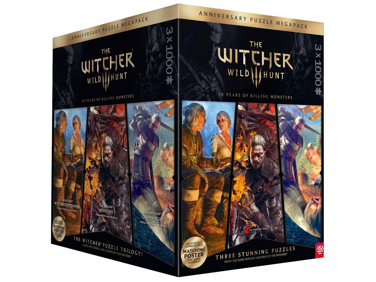 Gaming Puzzle: The Witcher (Wiedźmin) – Playing Gwent - Widok ogólny opakowania