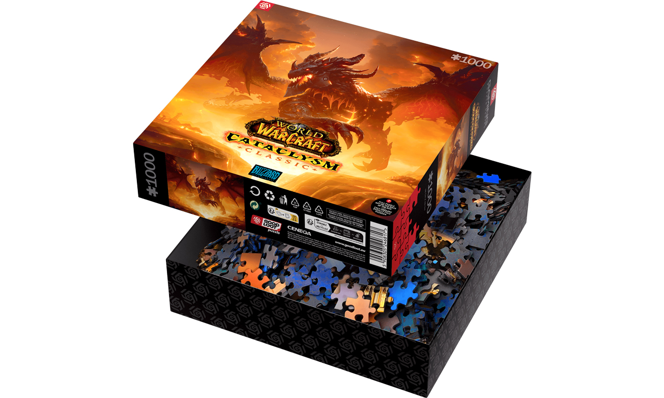 Puzzle Gaming: World of Warcraft - Cataclysm Classic - Otwarte opakowanie