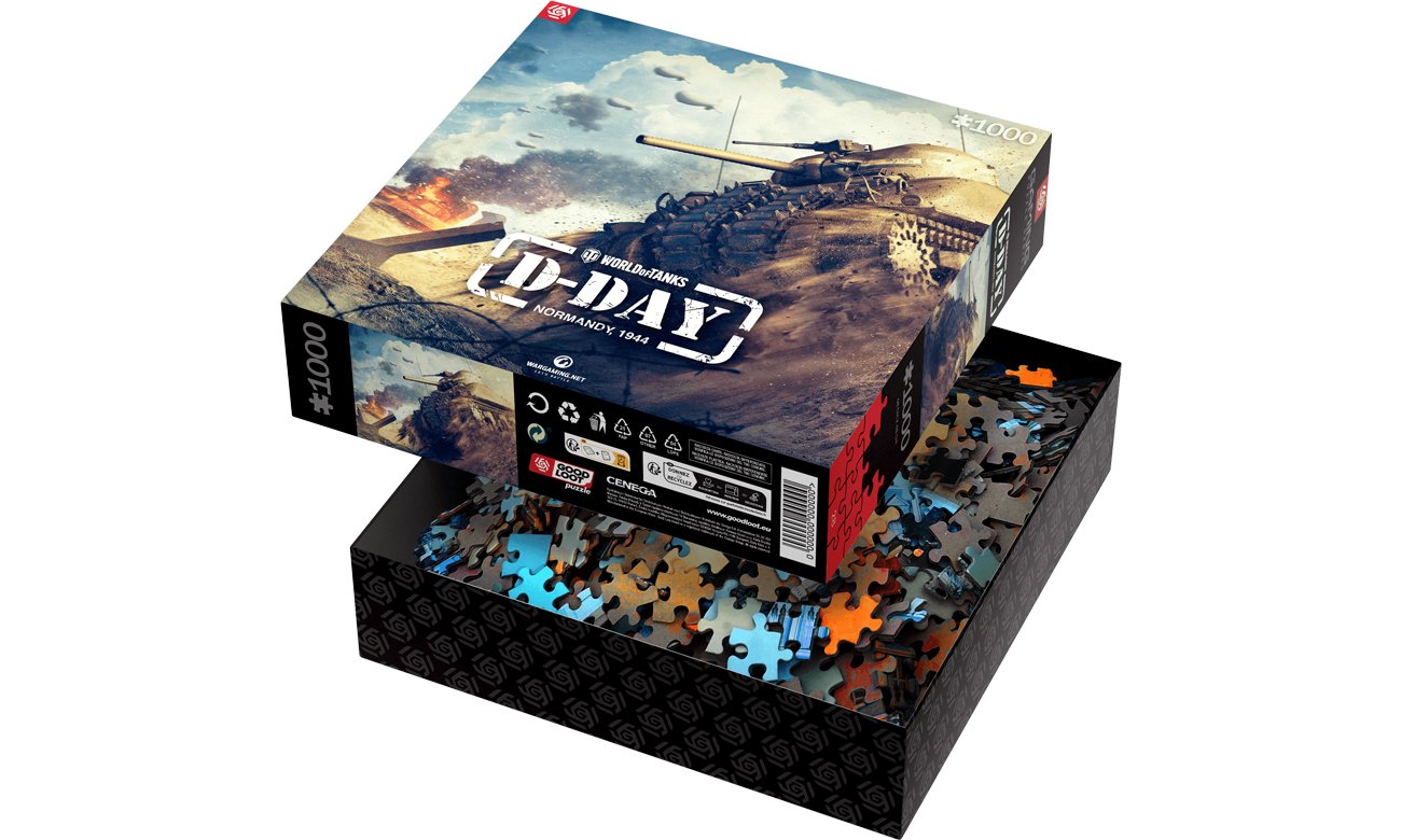 Puzzle Gaming: World of Tanks D-Day - Otwarte opakowanie
