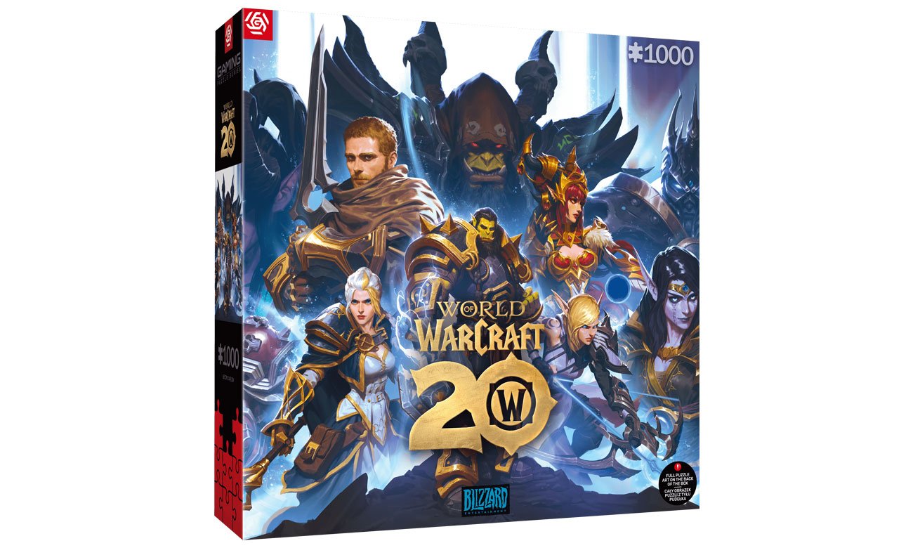 Gaming Puzzle: World of Warcraft – 20th Anniversary - Widok ogólny opakowania