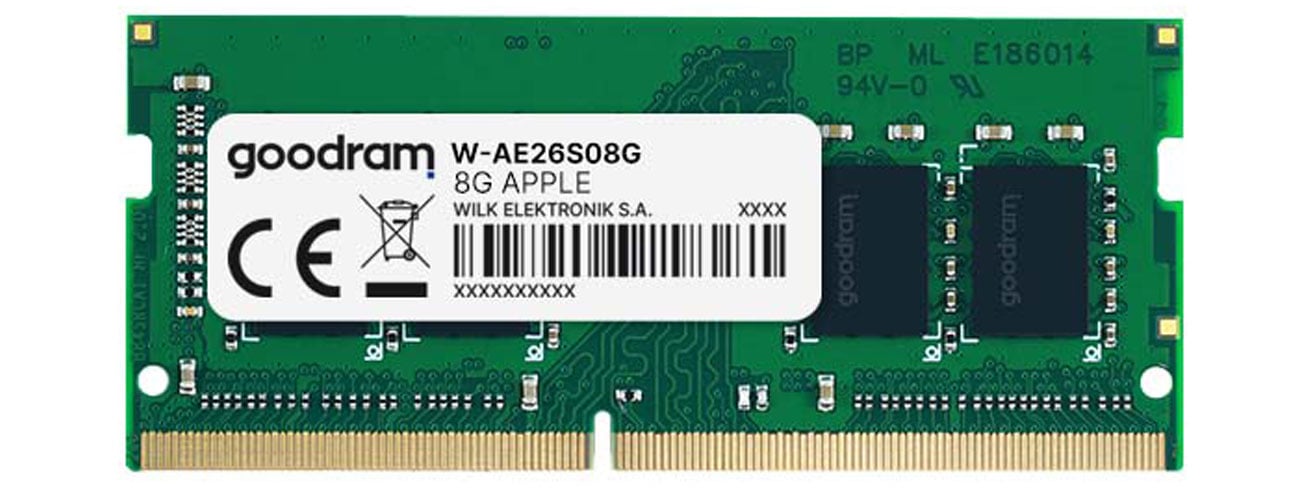 Pamięć RAM GOODRAM dedykowana Apple