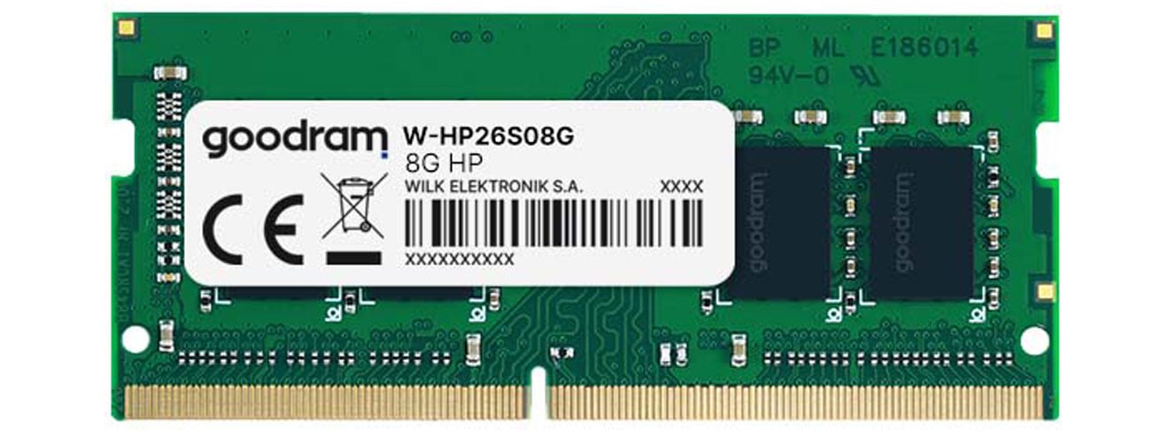 Pamięć RAM DDR4 GOODRAM dedykowana HP