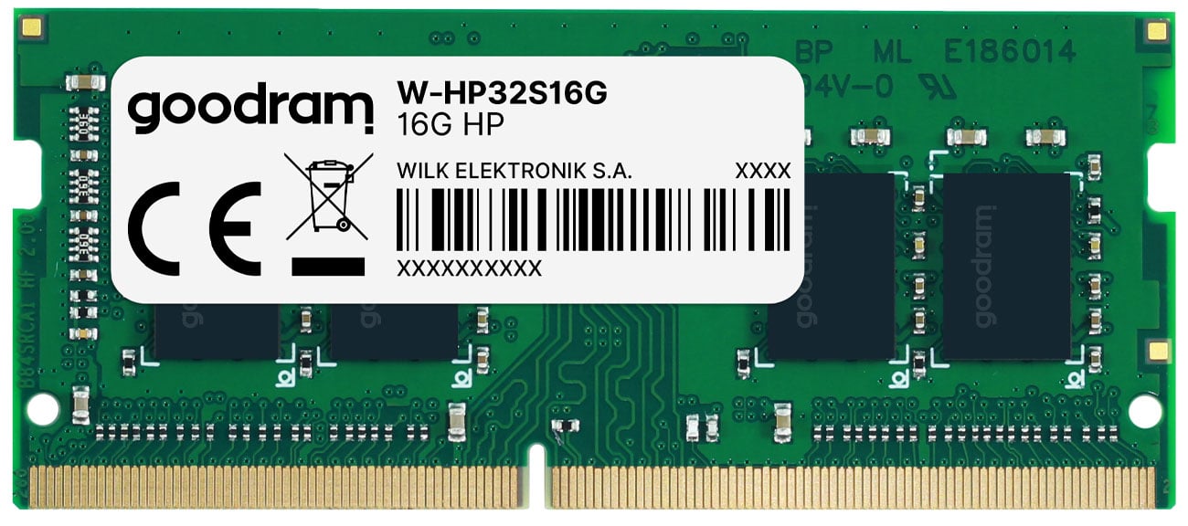 Pamięć RAM SODIMM DDR4 GOODRAM dedykowana HP