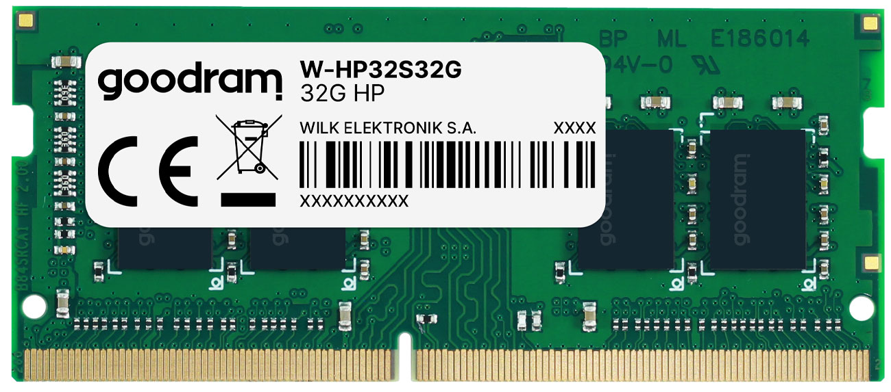 Pamięć RAM DDR4 GOODRAM dedykowana HP