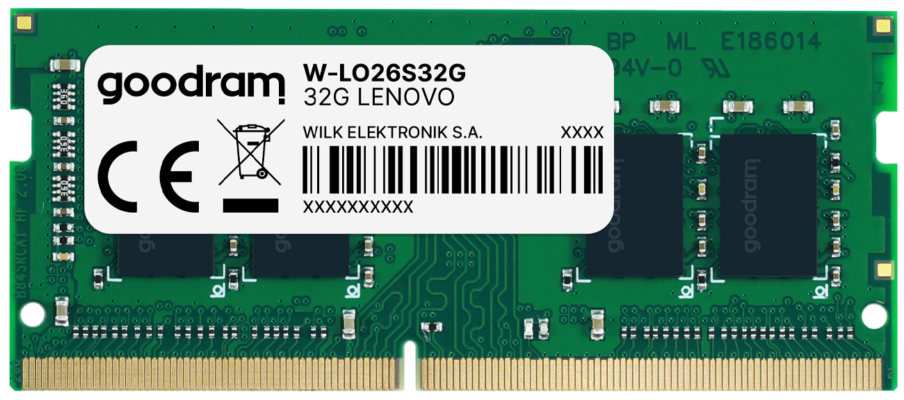 Pamięć RAM GOODRAM dedykowana lenovo