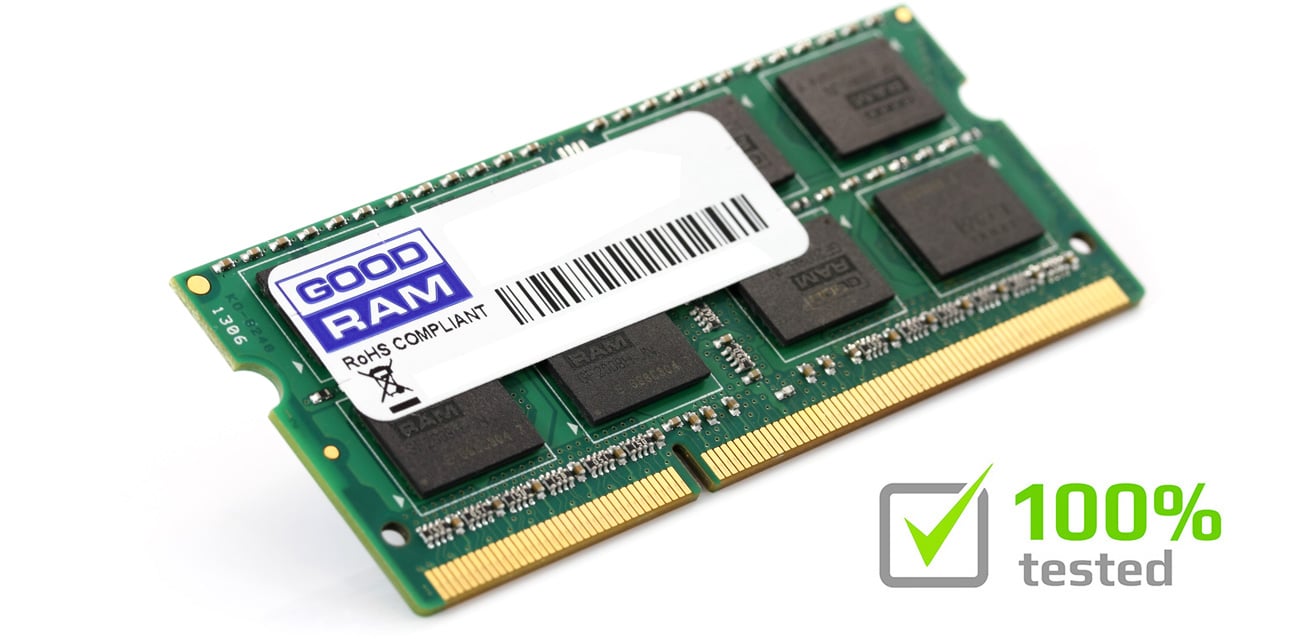 Goodram 4GB DDR3 Speichermodul 1600 MHz Speichermodule 4 GB, 1 x 4 GB, DDR3, 1600 MHz, Grün 