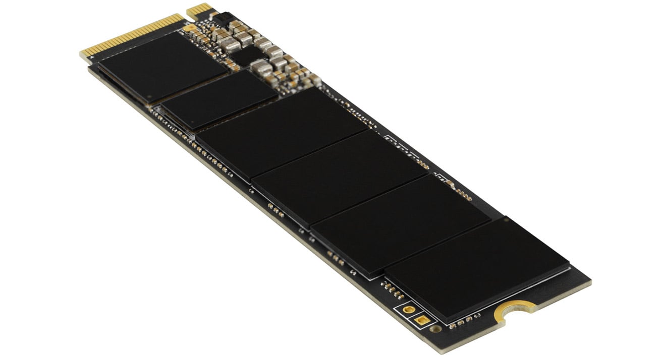 Dysk SSD M.2 GOODRAM IRDM PRO 1 TB - Widok z przodu pod kątem bez radiatora
