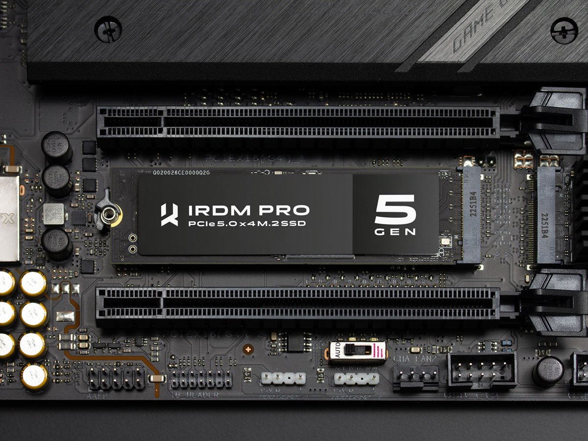 GOODRAM IRDM PRO Gen 5 на материнській платі