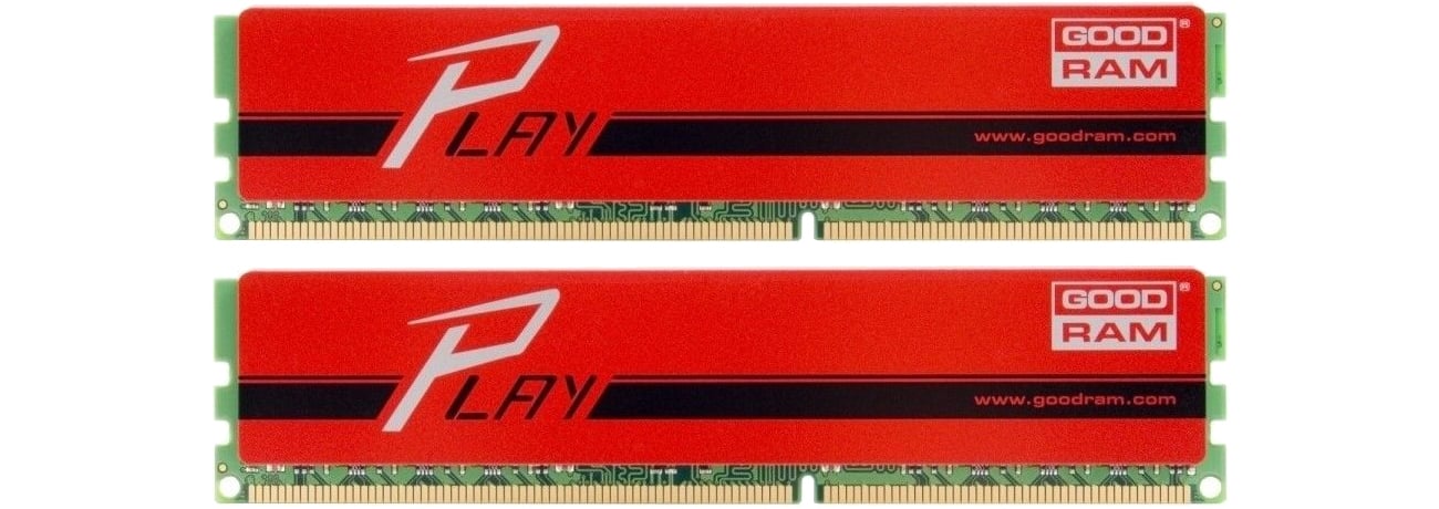 Pamięć RAM DDR4 GOODRAM Play RED GYR2400D464L15S/16GDC