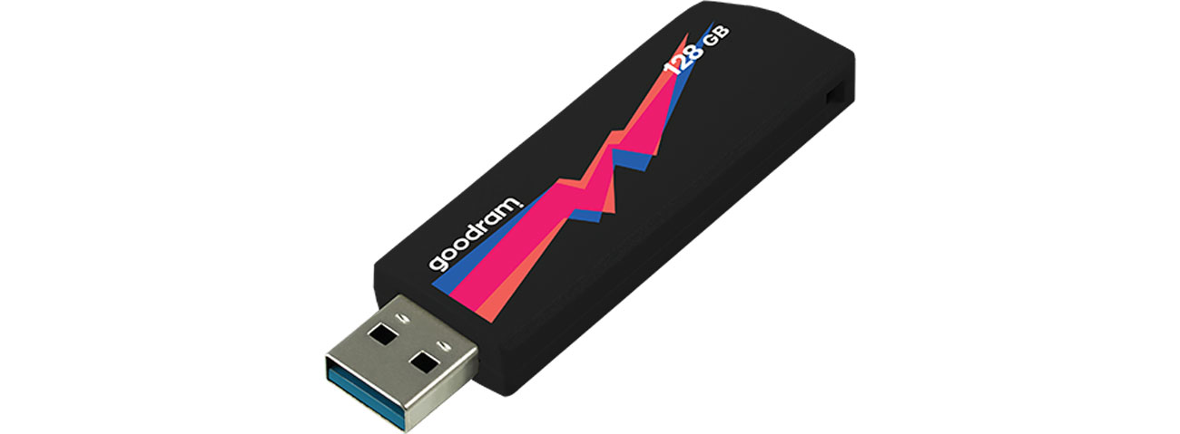 Pendrive (pamięć USB) GOODRAM 128GB UCL3 odczyt 60MB/s USB 3.0 czarny UCL3-1280K0R11
