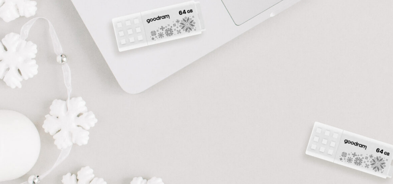Pendrive GOODRAM UME2 winter wygląd