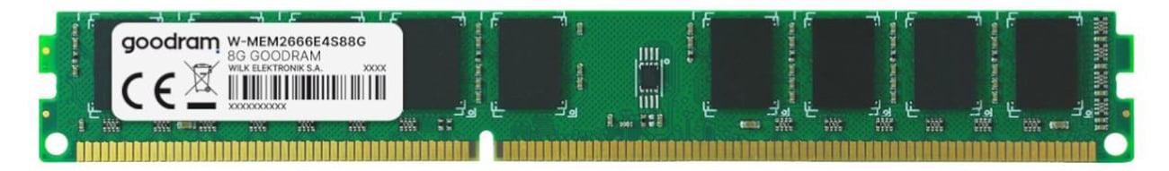 Moduł pamięci RAM GOODRAM 8GB ECC 2666MHz SRx8
