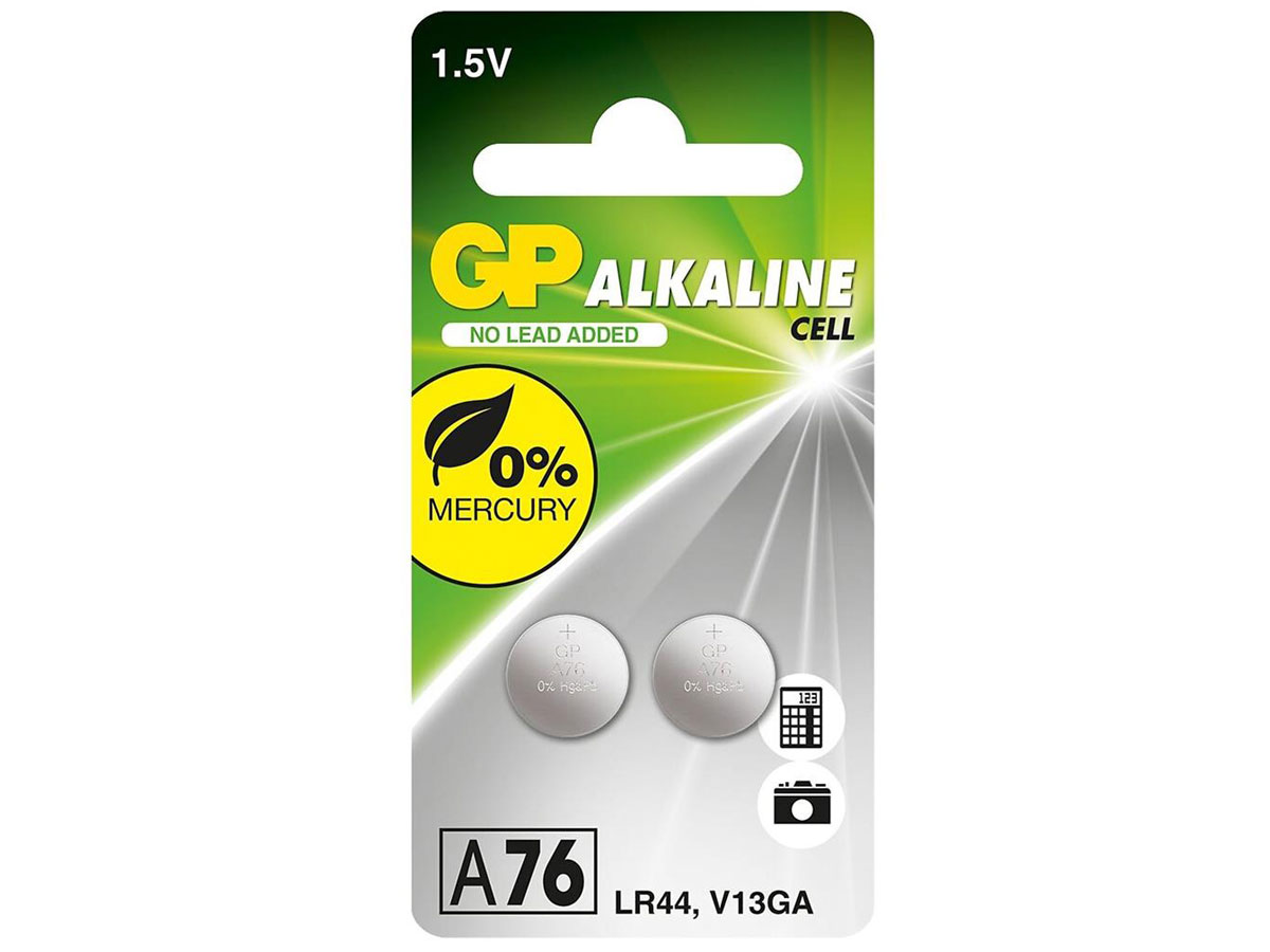 Baterie GP guzikowe AG13/LR44 wygląd