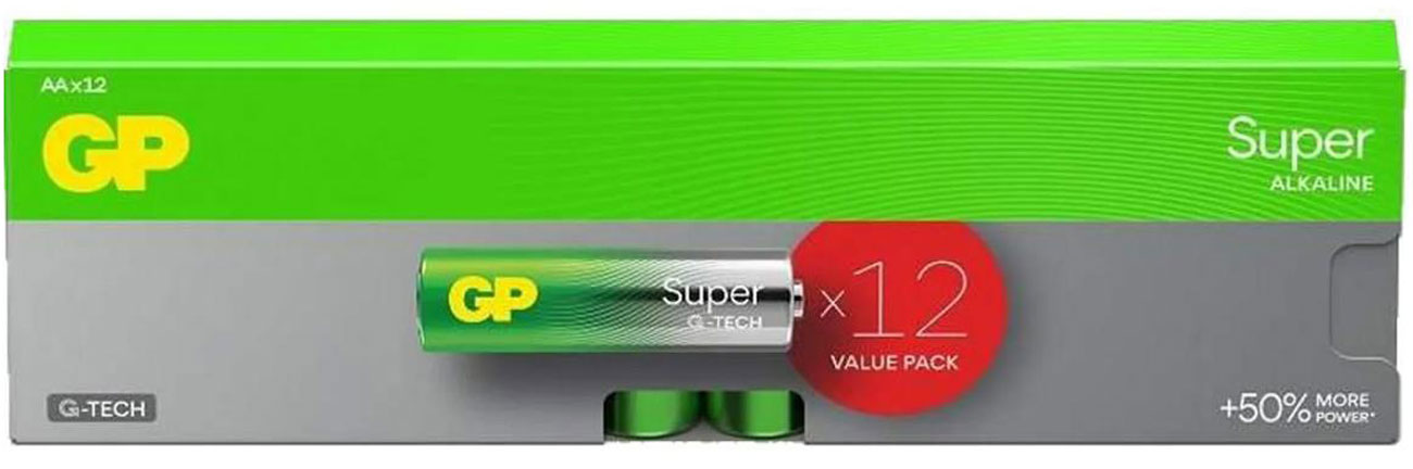 Baterie GP Super AA/LR6 wygląd